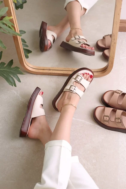 کفش صندل روفرشی زنانه کد 1024