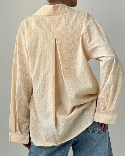 شومیز زاپ پشت پیلی کد 500436