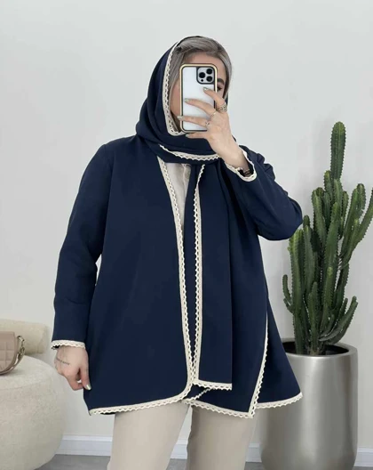 ست کت و شال مزونی (70)کد3528