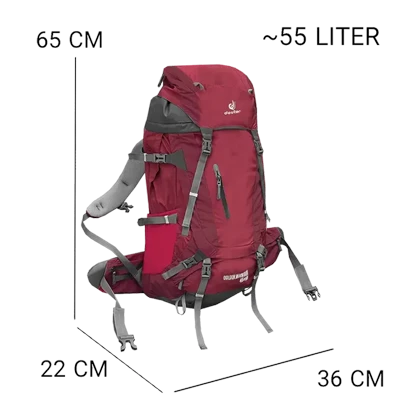 کوله پشتی کوه و سفر Deuter مدل DTR145 (45+10 LITER)