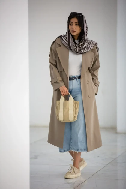 بارانی پارکا بلند ژیله پیلی