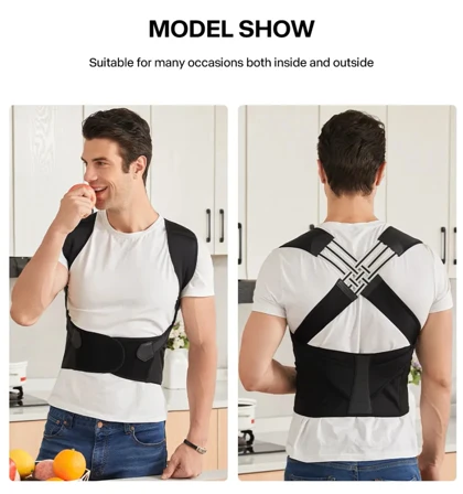 پکیج سلامتی قوزبند طبی ضربدری + زانوبند مدل بنددار k-sport ( دو عددی)