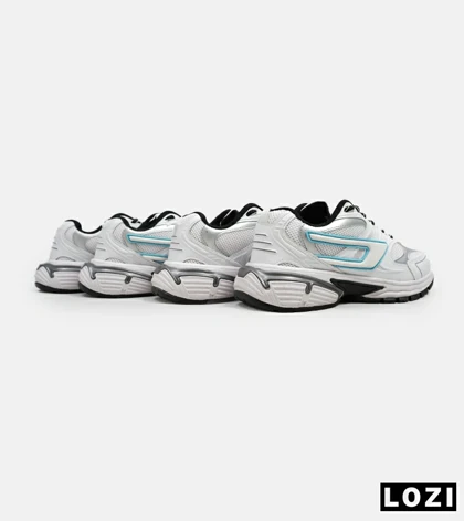 کفش کتانی مردانه سفید آبی DIESEL S-SERENDIPITY SPORT