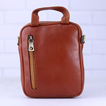 کیف دوشی چرم چرمسال کوچک کد 571
