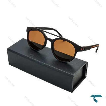 عینک آفتابی مردانه اوگا مورل پلاریزه قهوه ای OGA-6475-G