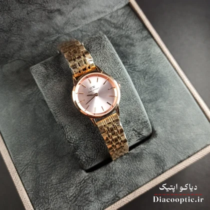 ساعت مچی زنانه برند دنیل ولینگتون DW فول استیل مدل DO1101