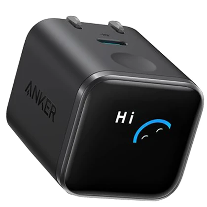 شارژر دیواری 45 وات انکر Anker مدل A121D با نمایشگر هوشمند