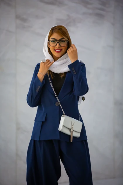 کت لینن دکوب چاک‌دار