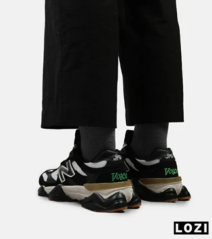 کفش کتانی مردانه و زنانه مشکی سفید NEW BALANCE 9060