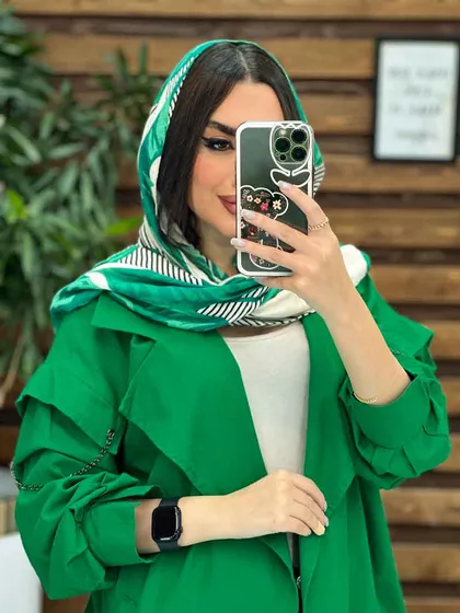 مانتو آستین زنجیردار