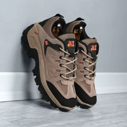 کفش بدون ساق مردانه کرم مدل JAX