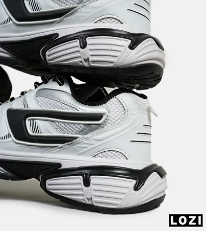 کفش کتانی مردانه سفید مشکی DIESEL S-SERENDIPITY SPORT مدل 5817