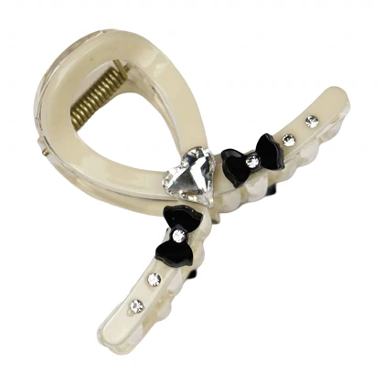 کلیپس مو زنانه مدل روبان الماس