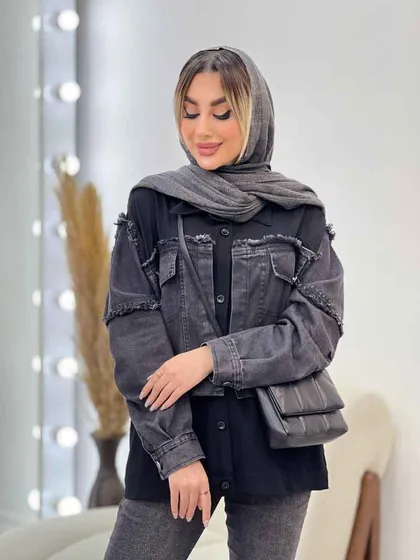 شومیز جین ترکیبی