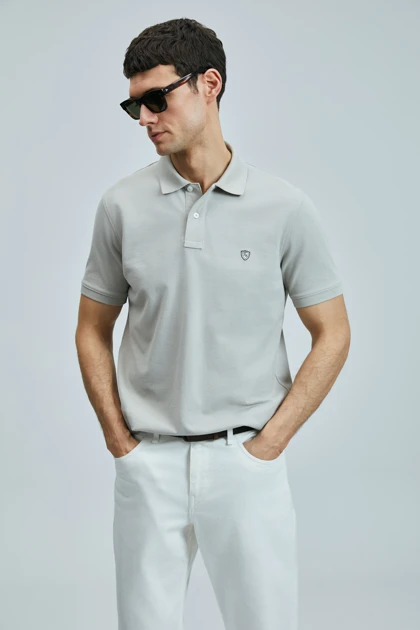 تیشرت یقه پولو مردانه lufian lufian