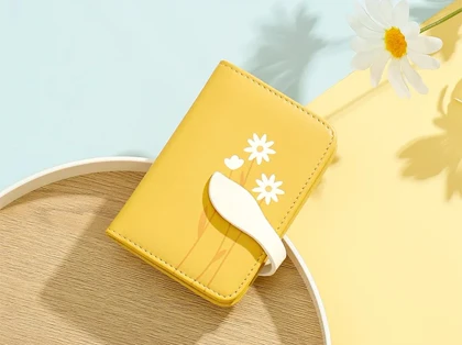 کیف کارت زنانه و دخترانه کوچک گل‌دار TAOMICMIC Y8896 wallet women