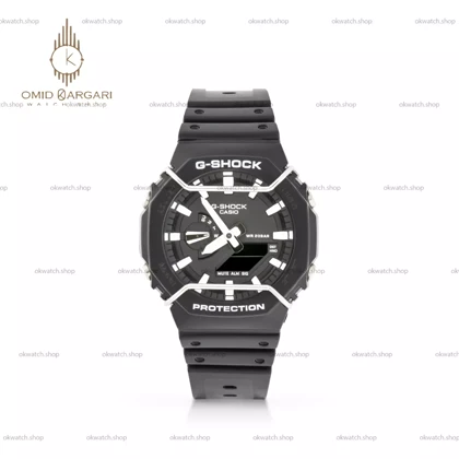 ساعت مچی کاسیو جی-شاک بند مشکی Casio G-Shock GA-2100PT-2ADR