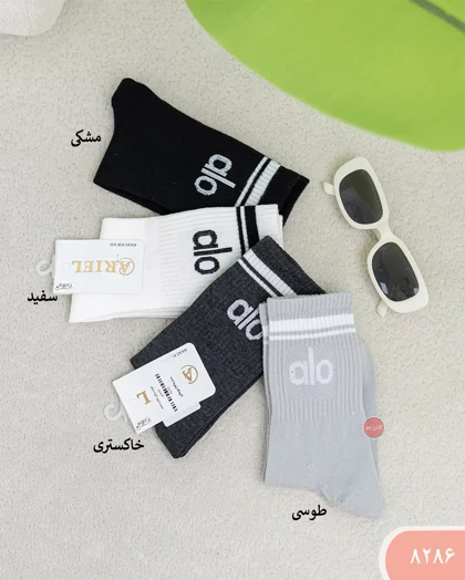 جوراب رنگی alo کد 8286