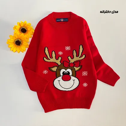 بلوز بافت مدل گوزن