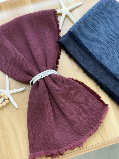 1515- شال ملانژ پلیسه