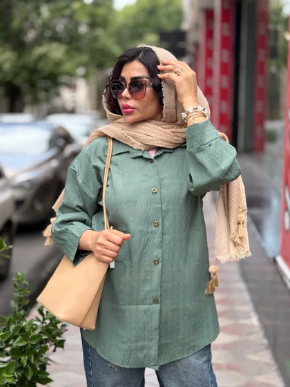 شومیز قواره دار نیوشا