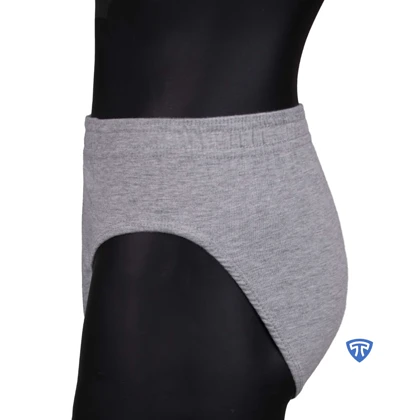 شورت اسلیپ پنبه کش لیفه ای (تک عددی) ملانژ