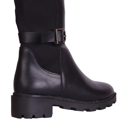 بوت بلند مدل نوا_مشکی کد2230