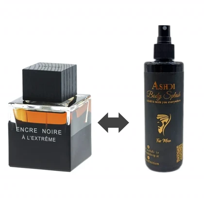 بادی اسپلش لالیک انکر نویر ای ال اکستریم lalique Encre Noire A L Extreme