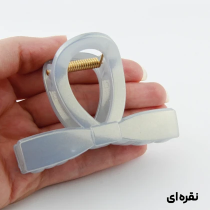 کلیپس دخترانه مدل پاپیون دو رنگ