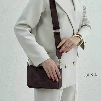 کیف زنانه طرحدار LV