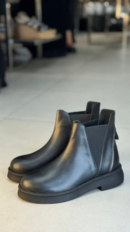 107 B - نیم بوت پشت زیپB 107