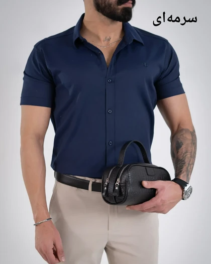 پیراهن کوتاه شانلی-کد4942
