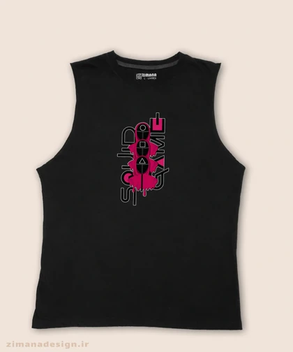 تاپ مردانه و زنانه طرح اسکویید گیم کد 1048