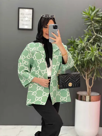 مانتو کتی طرح GUCCI