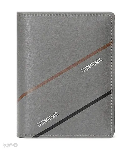 کیف پول مردانه تاشو زیپ‌دار Taomicmic تائومیک میک طرح کلاسیک 4