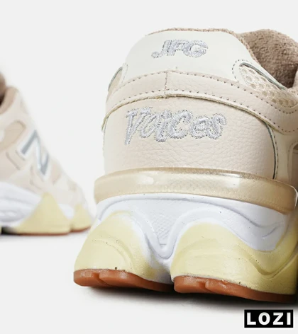 کفش کتانی زنانه کرم NEW BALANCE 9060 مدل 7481