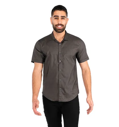 پیراهن اسپرت مردانه آستین کوتاه ساده 42368