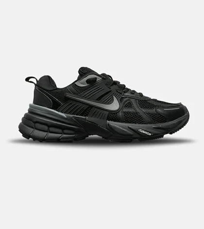 کفش کتانی بزرگ پا مشکی Nike Cushlon V2K مدل 8887