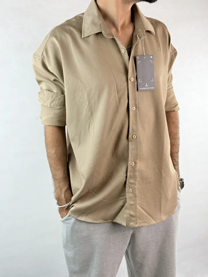پیراهن کتان مردانه رنگبندی 239