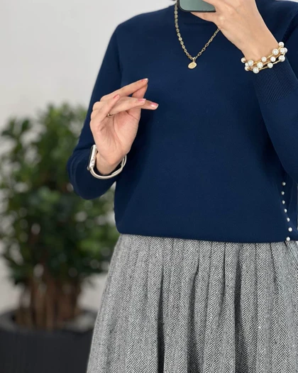 بلوز بافت مروارید