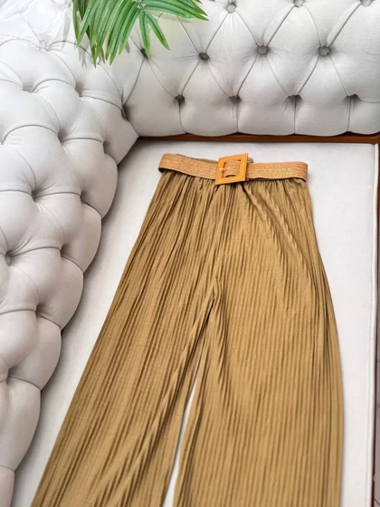 شلوار پلیسه نینا3135