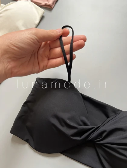 نیم‌تنه زنانه لیزری پاپیونی