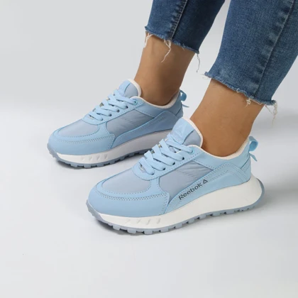 کفش و کتانی اسپرت زنانه و دخترانه مدل ریباک REEBOK رنگ آبی کد M1481