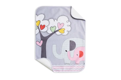 زیرانداز تعویض رزبرن فیل صورتی FAMILY LOVE-GIRL