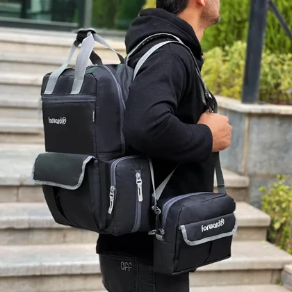 کوله پشتی فوروارد مدل FORWARD - FCLT3345 به همراه کیف رودوشی
