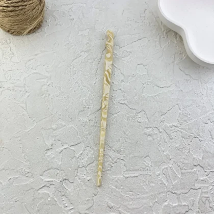 کانزاشی مو زنانه رزینی بافت‌دار مدل اورورا مینیمال لوکس