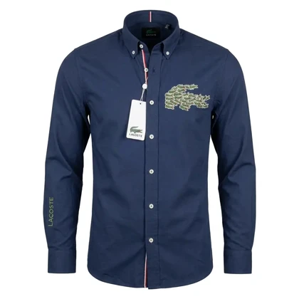 پیراهن طرح تمساح بزرگ برند Lacoste
