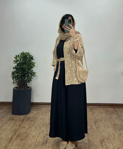 سرهمی گلشید همراه با کمربند 2(ایراد دار)