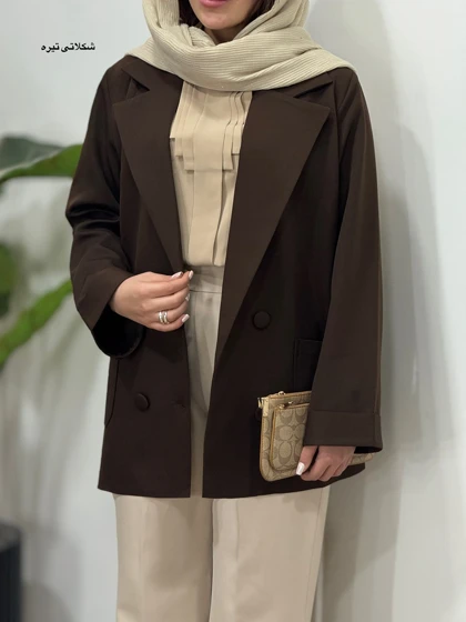 مانتو کتی کرپ فلامک