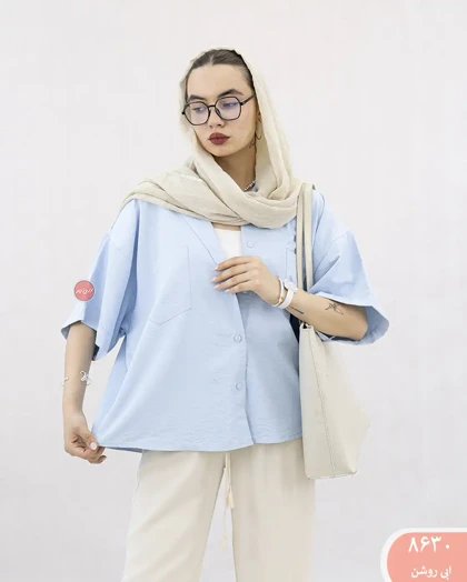 شومیز باکسی کارلا 8630